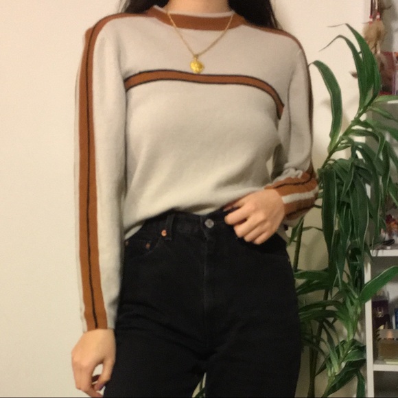 Vintage Sweaters - Vintage stripe sweater